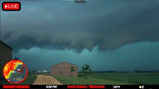 Midwest Windbag Threat  All Hazards Possible  Live Storm Chasing [upl. by Brit543]