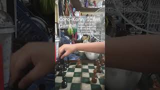 CaroKann Tennison ICBM Gambit chess magnuscarlsen [upl. by Ahsiuq]