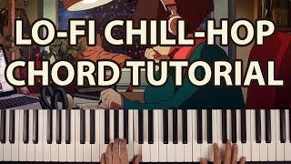 LoFi ChillHop Chords Tutorial For Beginners [upl. by Anaahs]