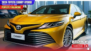 2024 Toyota Camry Hybrid A Refined Blend of Efficiency and Comfort  Toyota Hybrid Cars Sedan Cars [upl. by Thorvald]