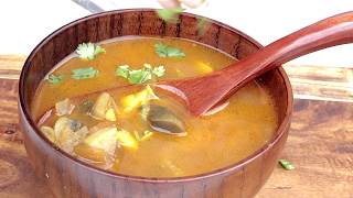 EASY MUSHROOM SOUP INDIAN STYLE  MUSHROOM SOUP WITHOUT CREAM  Outdoor Cooking Channel  GKN Flicks [upl. by Blaseio852]