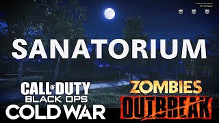 Sanatorium Outbreak Zombies Full Map Explore  Black Ops  Cold War [upl. by Dearr]