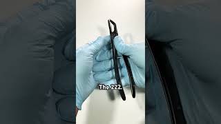 The Right Forceps For the Job  OnlineExodontiacom  dentaltips dentalstudent dentist [upl. by Chemush]