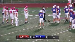 Football at WashingtonTwp 110124 [upl. by Kaela259]