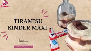 Tiramisu Kinder Maxi [upl. by Ymmor]