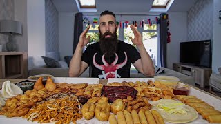 THE BIGGEST CHINESE MUNCH BOX IN THE UNIVERSE  BeardMeatsFood [upl. by Cirederf]