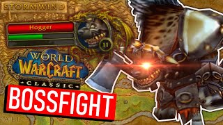 HOGGER Nejlegendárnější Bossfight  WoW Classic 2 [upl. by Fayette]