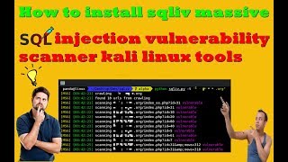 How to install sqliv massive 𝐒𝐐𝐋 𝐢𝐧𝐣𝐞𝐜𝐭𝐢𝐨𝐧 𝐯𝐮𝐥𝐧𝐞𝐫𝐚𝐛𝐢𝐥𝐢𝐭𝐲 kali linux tools👽 [upl. by Imar]