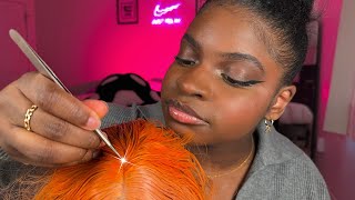 ASMR Plucking thoughts about your ex from your scalp 💆🏾‍♀️ scalp plucking hair brushing spraying [upl. by Landahl210]