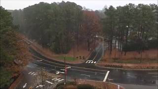 Snow in Raleigh NC December 9 2017 [upl. by Hpesoj]