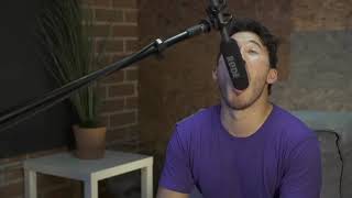 markiplier getting attacked by his mic for 8 actually 9 seconds  warfstache interviews bloopers [upl. by Whiteley]