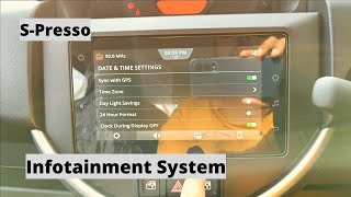 Maruti SPresso 2022 Infotainment System Explained  SPresso A SUV For Middle Class [upl. by Euqinot]