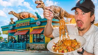 Eating At The Weirdest Themed Restaurants Orlando Florida [upl. by Neyut38]