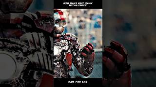 Iron Mans Most Iconic SuitUp Editedquotshorts marvel [upl. by Nahgrom]