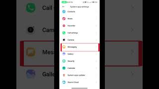 Massage app blocked SMS disable kaise karen [upl. by Klockau]