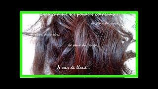 Du Henné pour les Cheveux un Colorant Naturel et Pas Cher [upl. by Kelwen]