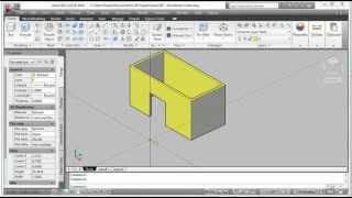 AutoCAD Subtracting Solid Objects [upl. by Terra]