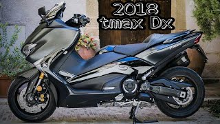 RILIS 2018 YAMAHA TMAX DX 530CC MATIK MEWAH DUA SILINDER [upl. by Rayle]