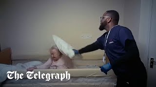 Care workers caught by hidden camera abusing elderly woman with dementia [upl. by Shiri]