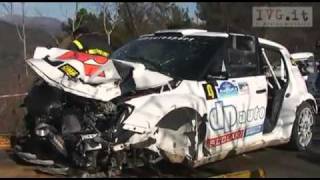 Robert Kubica Wypadek  Crash in Rally Ronde di Andora [upl. by Tucker]