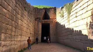 Tomb of AgamemnonKing of Greek in Trojan War [upl. by Earissed]