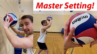 Set Like a Volleyball God  Beginner to Advance  Short amp Long Setting Drills to Build Strength [upl. by Changaris]