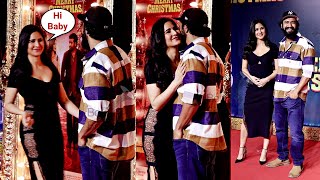 Katrina Kaif Immediately Comes Out To Welcome Husband Vicky Kaushal For MERRY CHRISTMAS Premiere [upl. by Dorwin629]