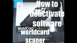 How to deactivate worldcard software [upl. by Mot]