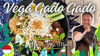 Makkelijk recept voor echte Indonesische Gado Gado [upl. by Nibor]