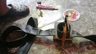 DIY Vulcanizing Machine from Scrap Ultimate Guide [upl. by Ailina]