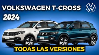 VOLKSWAGEN TCROSS 2024  TODAS LAS VERSIONES 170TSI Comfortline 200TSI Highline 200TSI [upl. by Aikenat200]