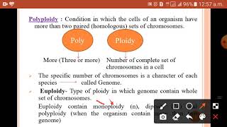 Polyploidy  Applications in Medicinal Plants  Dr Prashant Kumar Desai [upl. by Toddy598]