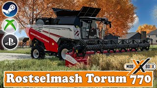 LS22 Mods  Rostselmash Torum 770  Farming Simulator 22 Modvorstellung [upl. by Ycats343]