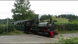 Welshpool and Llanfair Light Railway Steam Gala Saturday 3rd September 2022 [upl. by Atlee]