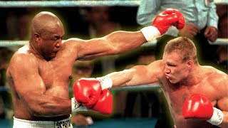 George Foreman vs Axel Schulz  Full Fight Highlights HD [upl. by Postman]