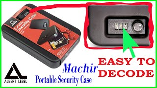 576 Machir portable security case Easily decoded [upl. by Ojillib798]