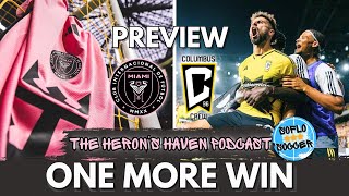 Inter Miami vs Columbus Crew Preview  The Herons Haven Podcast  SoFlo Soccer [upl. by Calista]