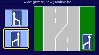 Copy of GRATIS RIJBEWIJS ONLINE 2 Rijbewijs B  OPENBARE WEG  RIJSTROKEN [upl. by Atinal615]