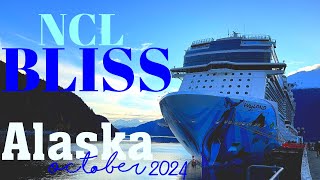 NCL BLISS ALASKA CRUISE October 2024 Glacier Bay Juneau Skagway Victoria [upl. by Nahgeem]