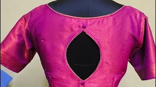 blouse design new model bot neck blouse design cutting and stitching sewing fashioncraft blouse [upl. by Ahsiad973]