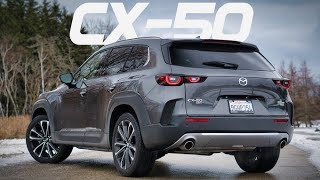 SECRET TOYOTA 2025 Mazda CX50 Hybrid Review [upl. by Sevik]