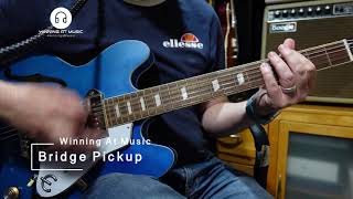 Epiphone Casino Standard Vs Seymour Duncan Antiquity P90 Upgrade shootout [upl. by Mazurek]