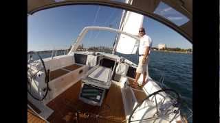 Sailing the Beneteau Oceanis 45 alone [upl. by Booma]