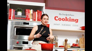 OnePot Brilliance with Alison Roman  The New York Times Food Festival [upl. by Sivatco264]