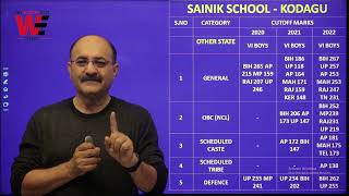 Sainik School KODAGU Cut Off 2022  Class 6 Class 9  Cut Off Marks Kodagu Sainik School [upl. by Naimerej]