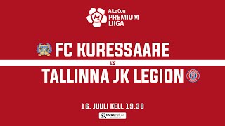 FC KURESSAARE  TALLINNA JK LEGION PREMIUM LIIGA 20 voor [upl. by Darcy54]