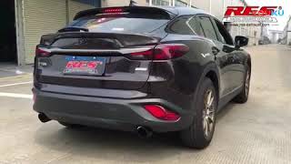 Mazda CX4 RES exhaust system RES排气管 马自达CX4 改装RES中尾段智能电子可变阀门排气系统路试效果 [upl. by Yona]