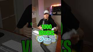 1000 VBUCKS GIVEAWAY gaming fortnite [upl. by Llenehc]