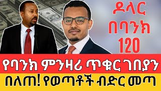 የባንክ ምንዛሪ ከጥቁር ገበያ በለጠ  አዲስ የወጣቶች ብድር መጣ  Forex LOAN LLC and Money Making Business Investment [upl. by Yla]