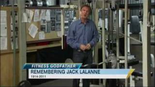 Jack Lalanne Fitness Guru Dies 1242011 [upl. by Bab]